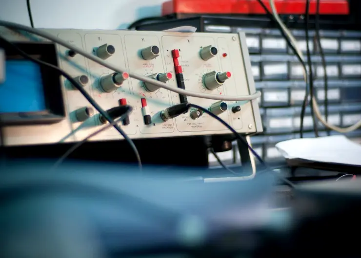 Intercom and routing test in the control room